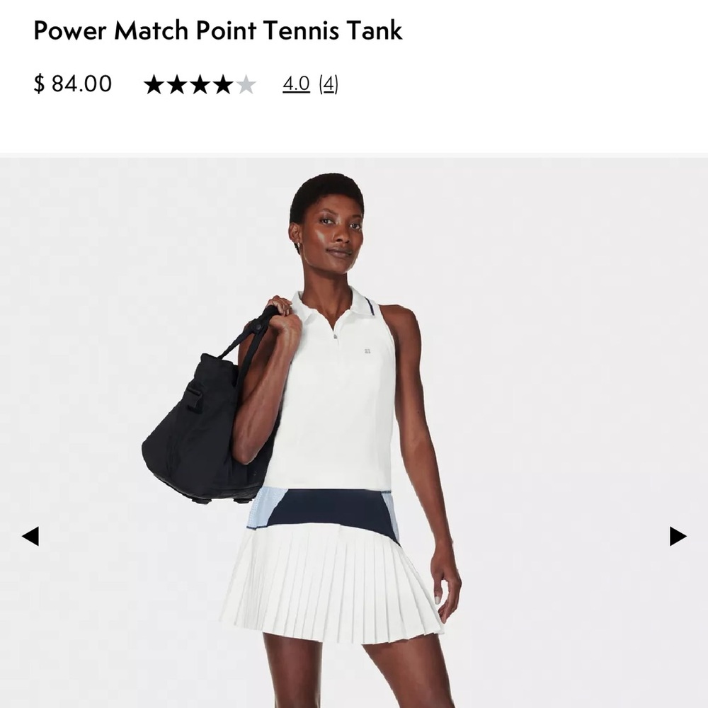 Sweat Betty Power Match Point Tennis Tank